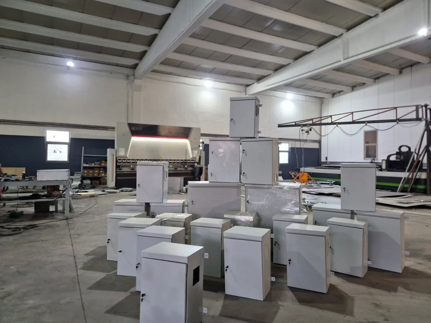 Adıyaman OSB pano üretim alanında tamamlanan elektrik pano grubu