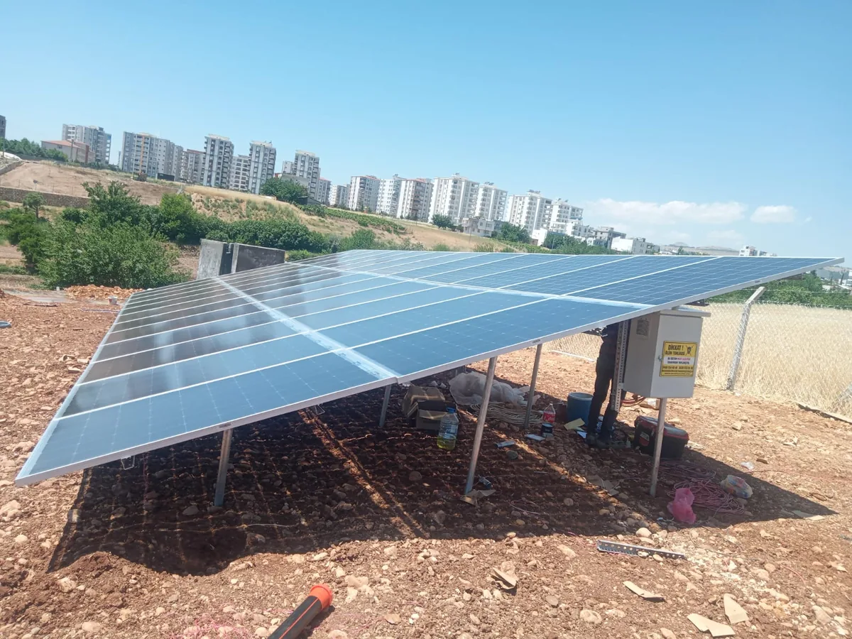 Saha panel konstrüksiyon uygulaması