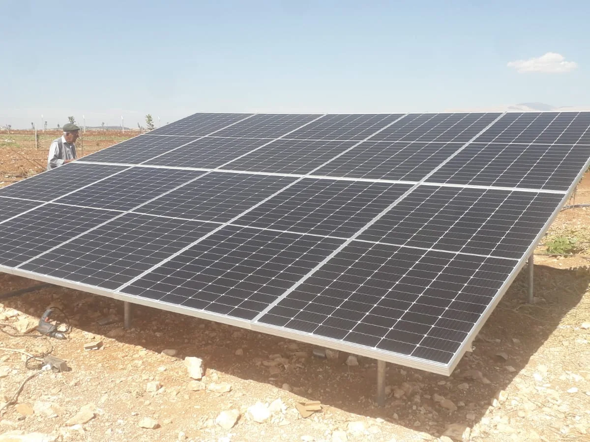 Arazi panel dizisi referansı